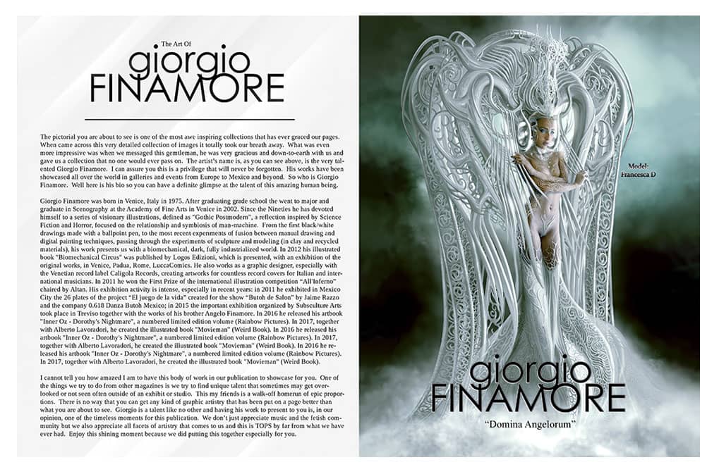 DominateMeMagazine September2021 Speciale su Giorgio Finamore