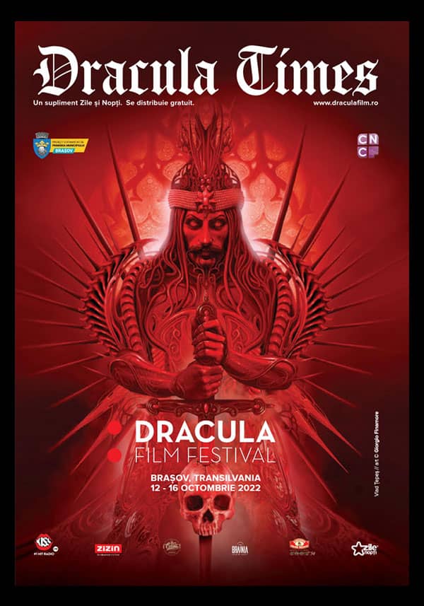 Dracula Times Romania Copertina con opera di Giorgio Finamore 1 1
