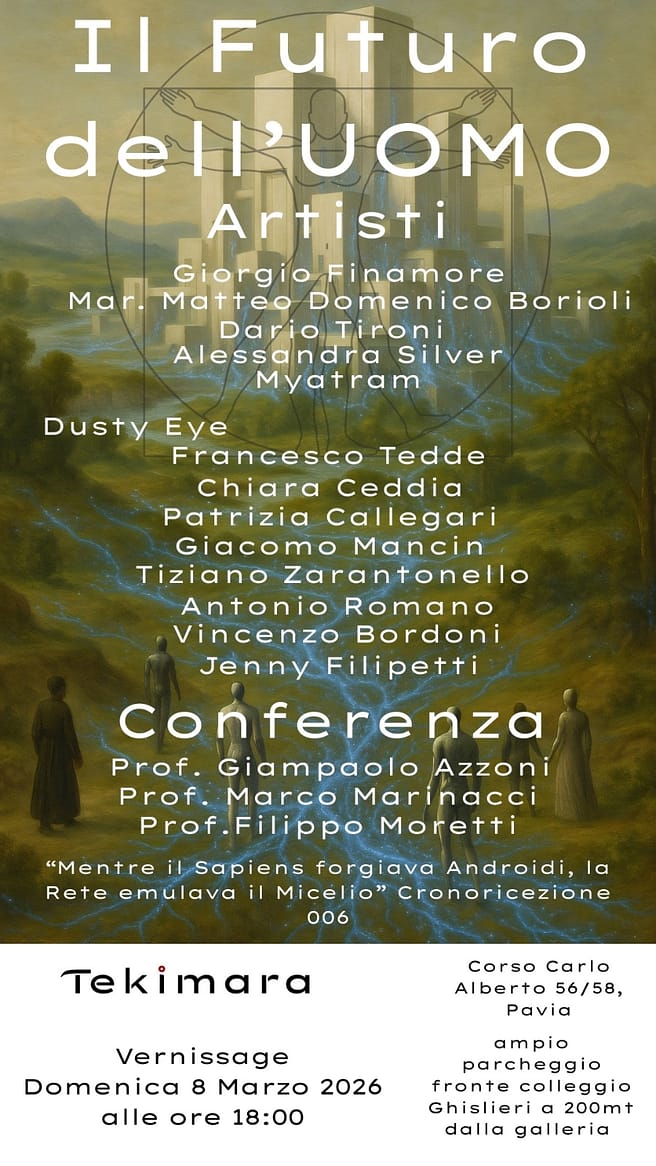 LocandinaMostraCollettiva IlFuturoDellUomo