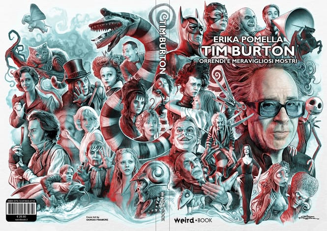 TIM BURTON WeirdBook Cover Art by Giorgio Finamore 2026