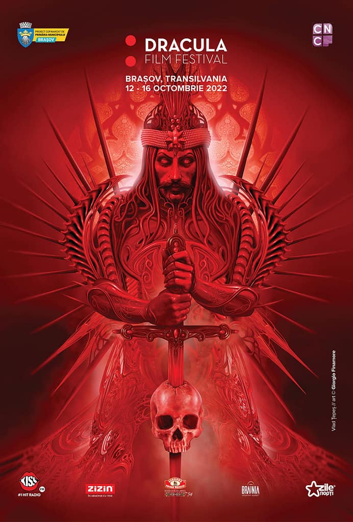 Dracula Film Festival 10Edizione Poster Art by Giorgio Finamore 2022