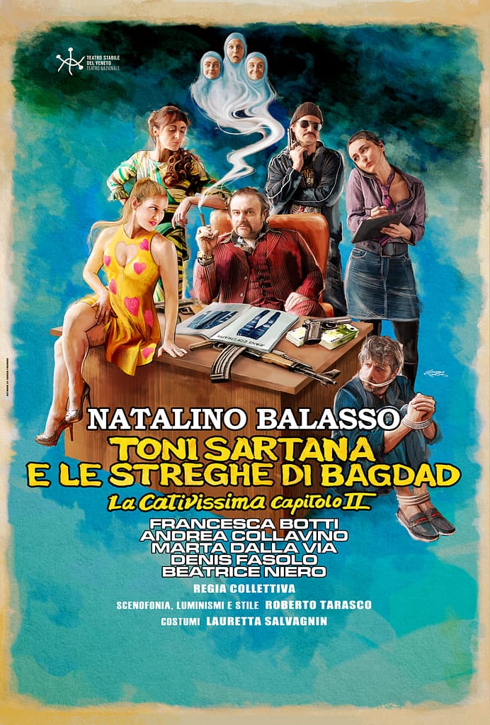 La cativissima Capitolo II di Natalino Balasso Poster Art by Giorgio Finamore 2017