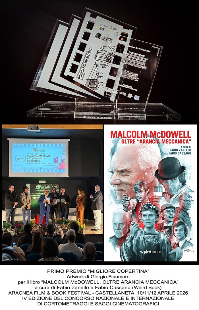 Premio MiglioreCopertina GiorgioFinamore AracneaFilmAndBookFestival2026 ws