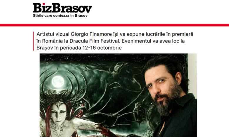 Giorgio Finamore Recensione DraculaFilmFestivalBrasovRomania 2022