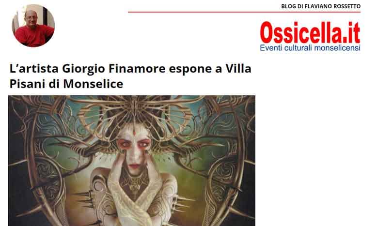 Giorgio Finamore Recensione Ossicella 2018