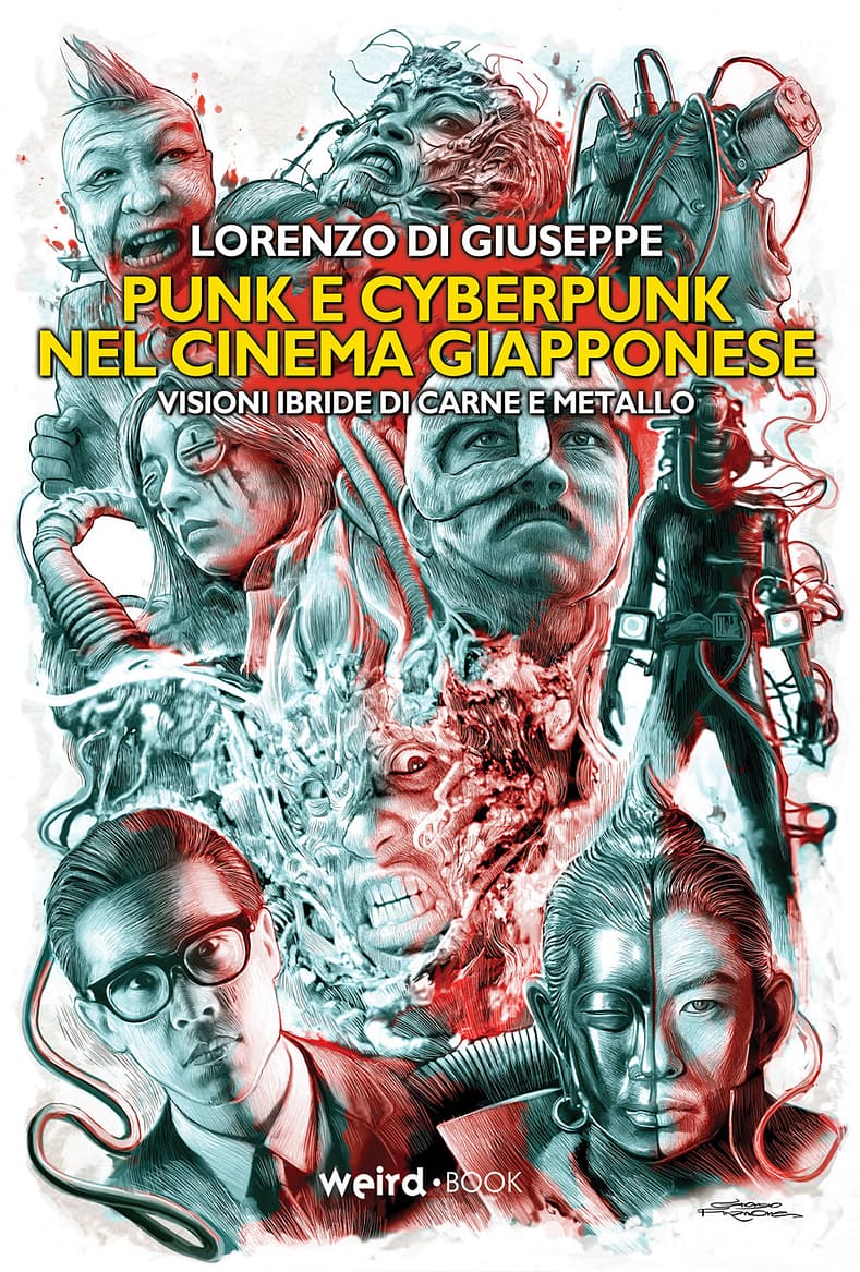 PUNK E CYBERPUNK NEL CINEMA GIAPPONESE WeirdBook Cover Art by Giorgio Finamore 2024