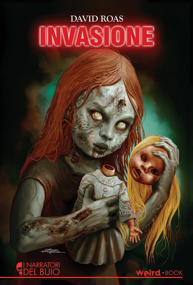 INVASIONE WeirdBook Cover Art by Giorgio Finamore 2025